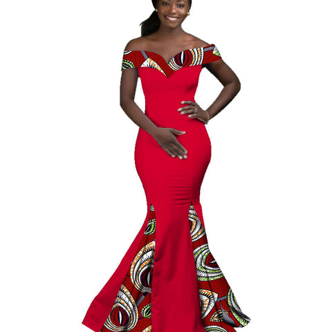 African Women Dress Wax Print Fashion Ankara Ecstatic
