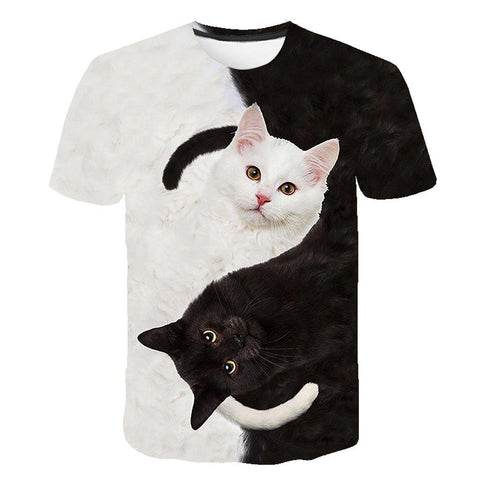 Kitten t-shirt Ecstatic