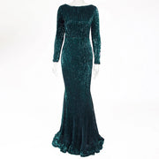 Sequined evening gown Ecstatic