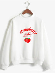 Strawberry crew neck sweatshirt Ecstatic