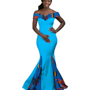 African Women Dress Wax Print Fashion Ankara Ecstatic